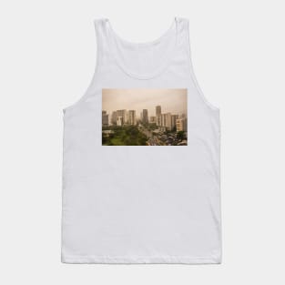 downtown Honolulu on a cloudy day 2 Tank Top